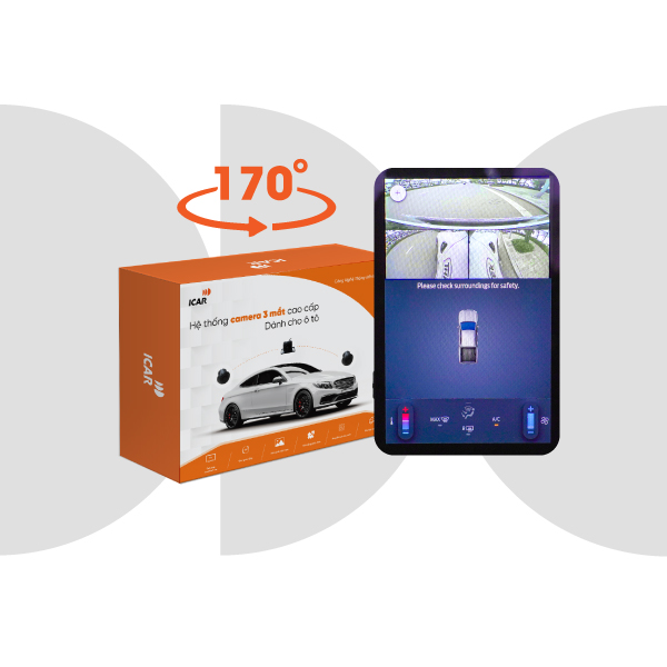 CAMERA 3 MẮT ELLIVIEW Y5 PREMIUM 170 ĐỘ